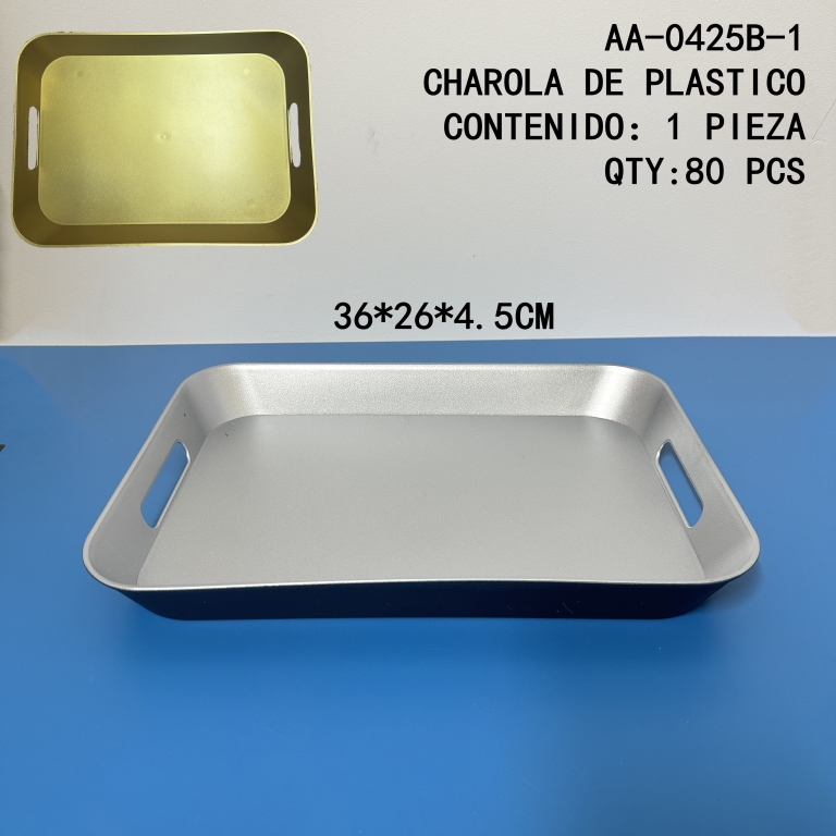 [AA-0425B-1]CHAROLA DE PLASTICO 