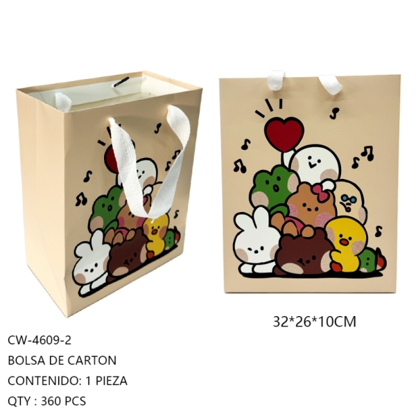[CW-4609-2] BOLSA DE CARTON 