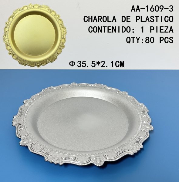 [AA-1609-3] CHAROLA DE PLASTICO 