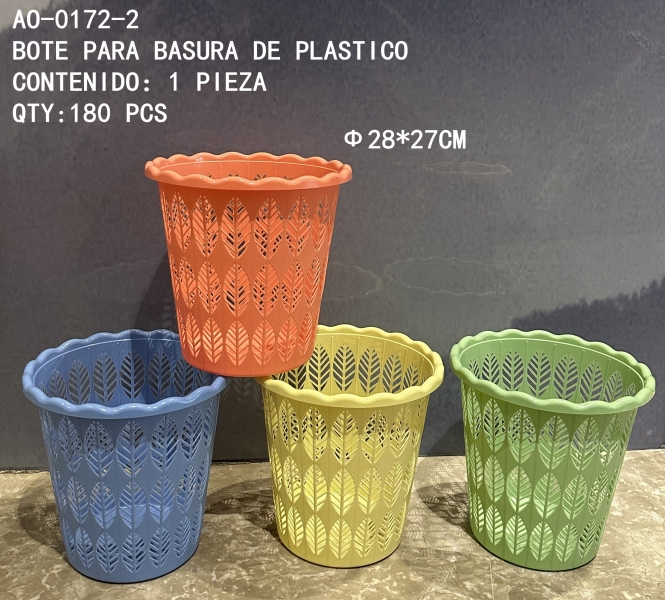 [AO-0172-2] BOTE PARA BASURA DE PLASTICO 