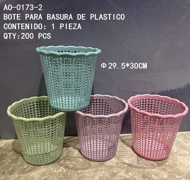[AO-0173-2] BOTE PARA BASURA DE PLASTICO 