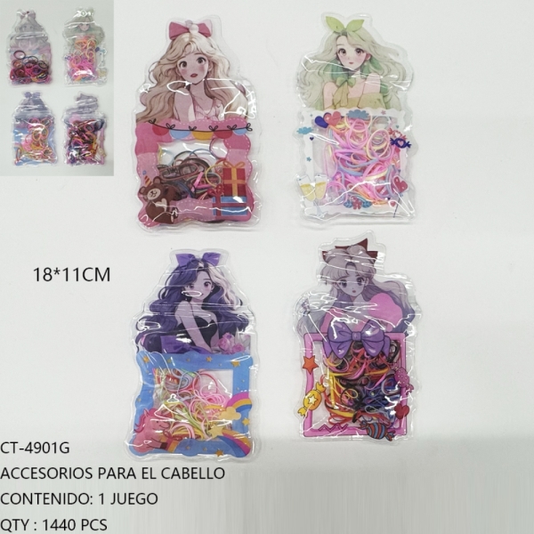 [CT-4901G] ACCESORIOS PARA EL CABELLO 