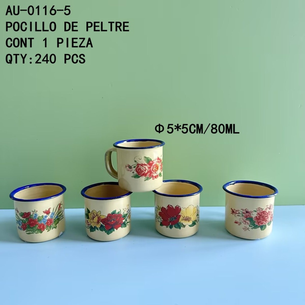 [AU-0116-5] POCILLO DE PELTRE 
