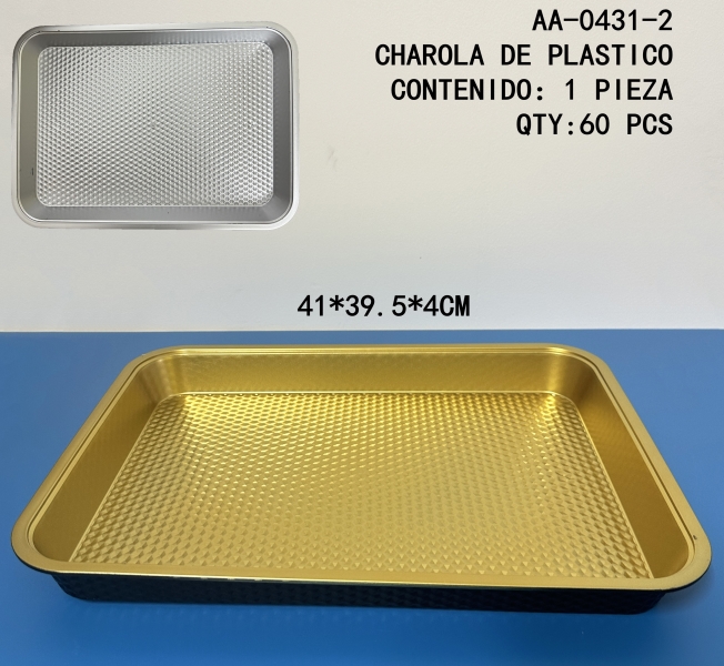 [AA-0431-2] CHAROLA DE PLASTICO 