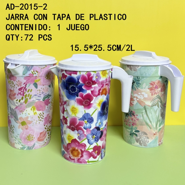 [AD-2015-2] JARRA CON TAPA DE PLASTICO 