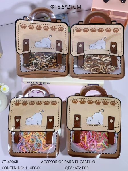 [CT-4906B] ACCESORIOS PARA EL CABELLO 