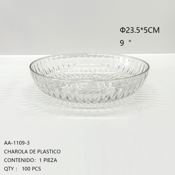 [AA-1109-3] CHAROLA DE PLASTICO 