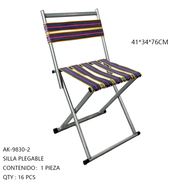 [AK-9830-2] SILLA PLEGABLE 