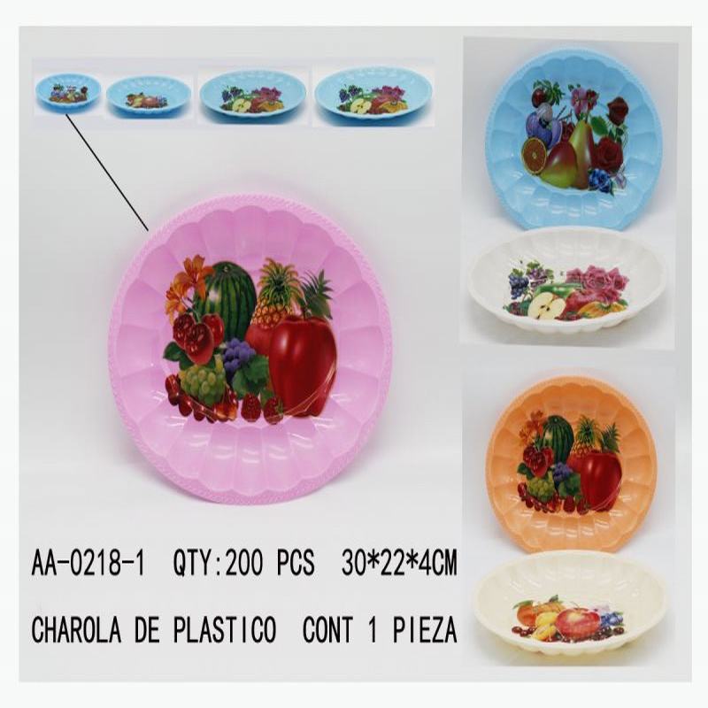 [AA-0218-1] CHAROLA DE PLASTICO