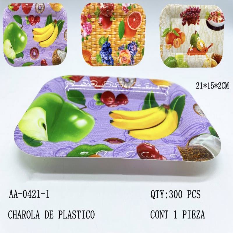 [AA-0421-1] CHAROLA DE PLASTICO