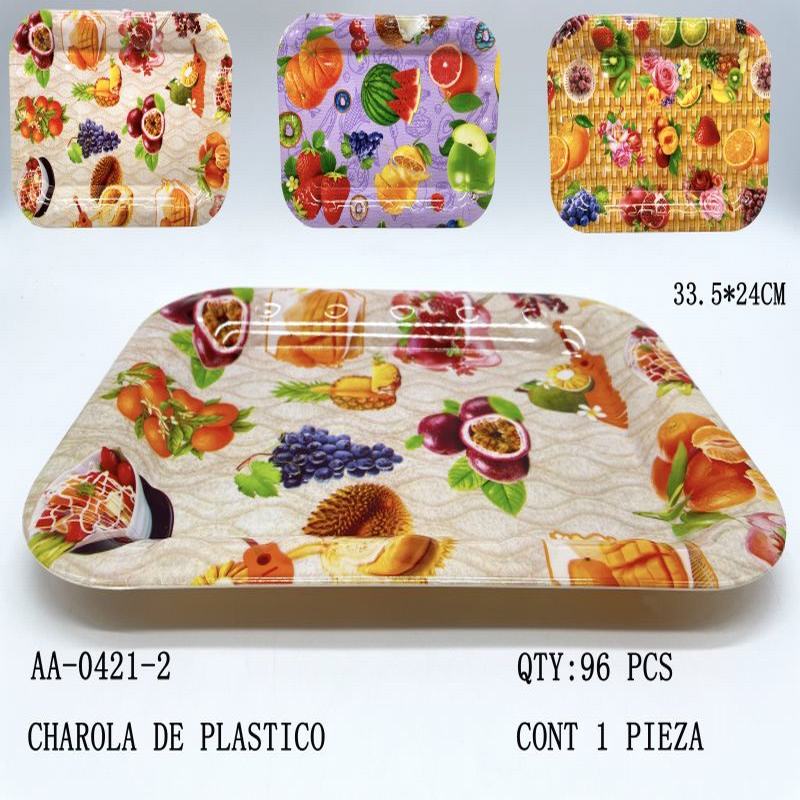 [AA-0421-2] CHAROLA DE PLASTICO