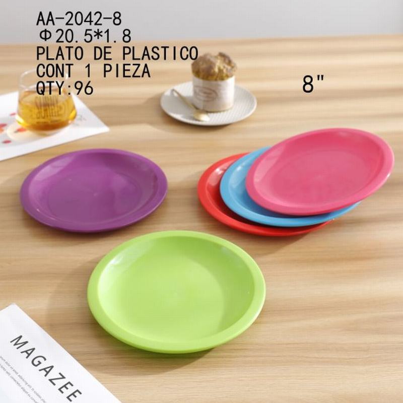 [AA-2042-8] PLATO DE PLASTICO