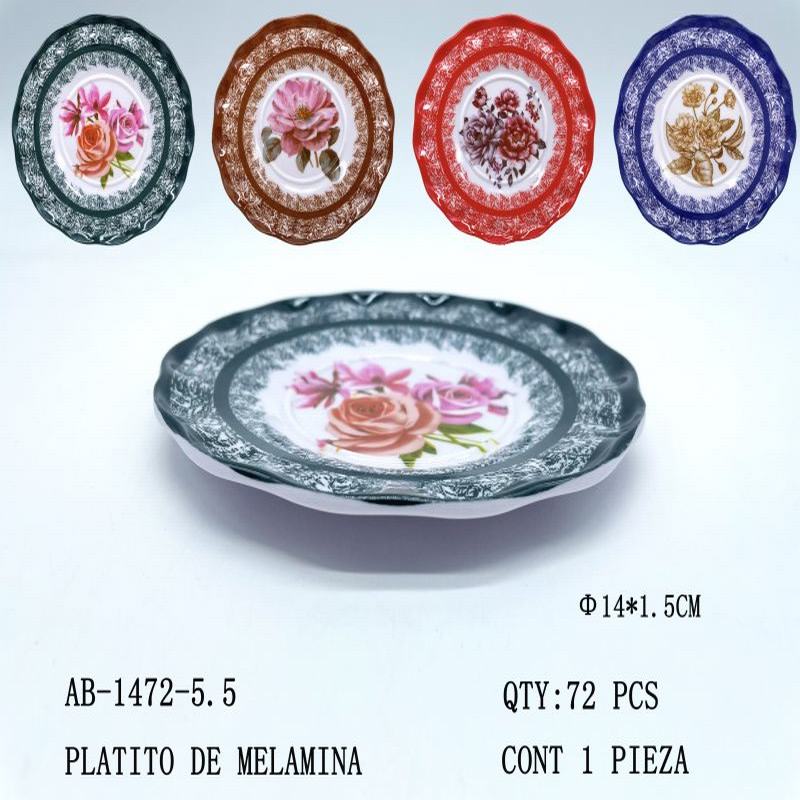 [AB-1472-5.5] PLATITO DE MELAMINA