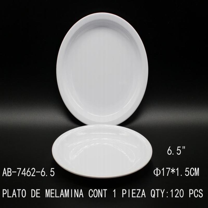 [AB-7462-6.5] PLATO DE MELAMINA