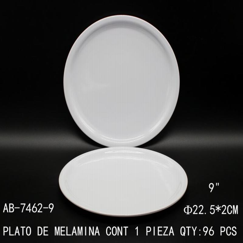 [AB-7462-9] PLATO DE MELAMINA