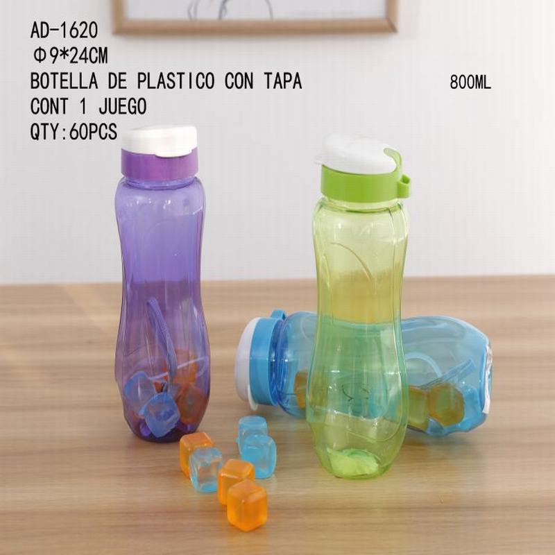 [AD-1620] BOTELLA DE PLASTICO CON TAPA