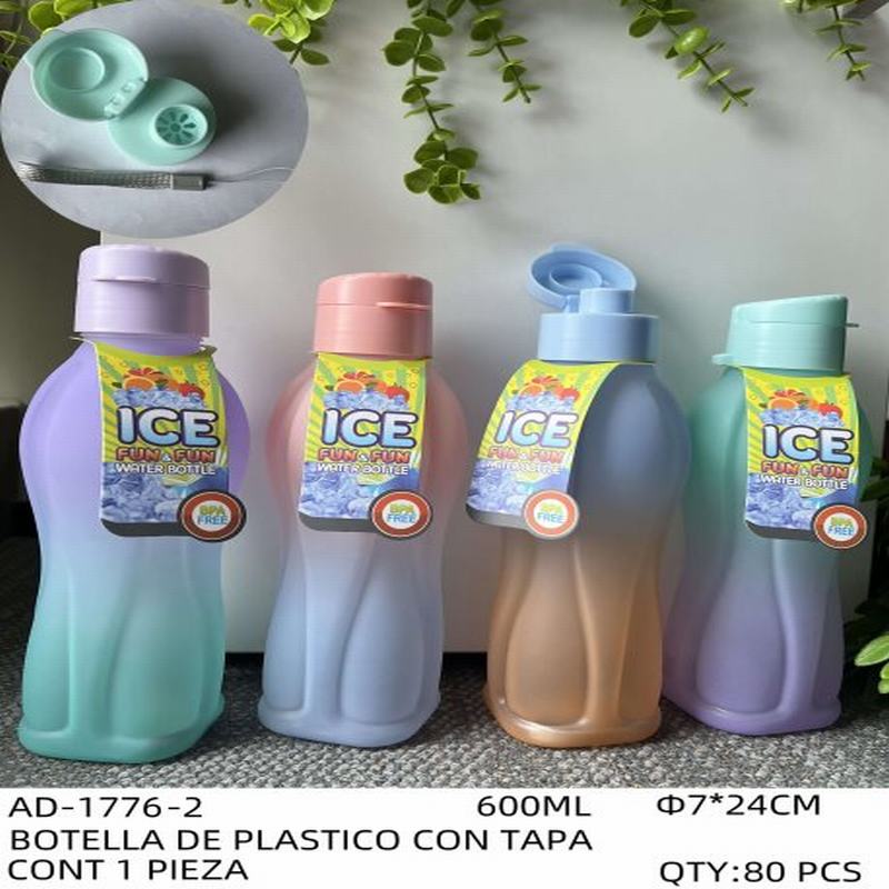 [AD-1776-2] BOTELLA DE PLASTICO CON TAPA
