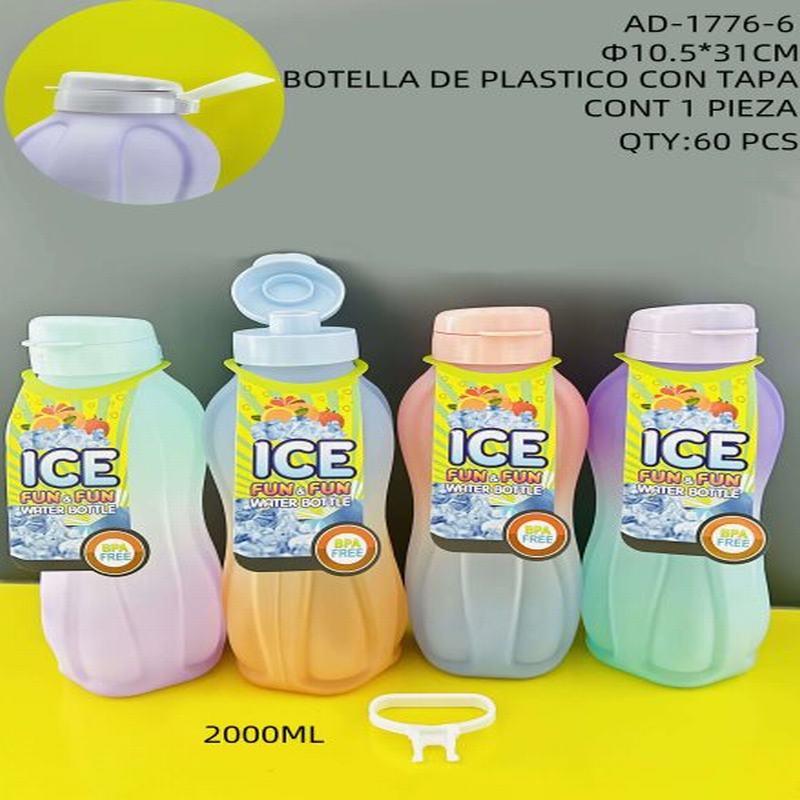 [AD-1776-6] BOTELLA DE PLASTICO CON TAPA