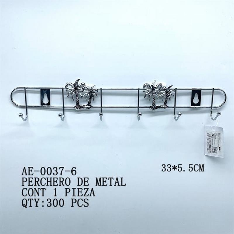 [AE-0037-6] PERCHERO DE METAL