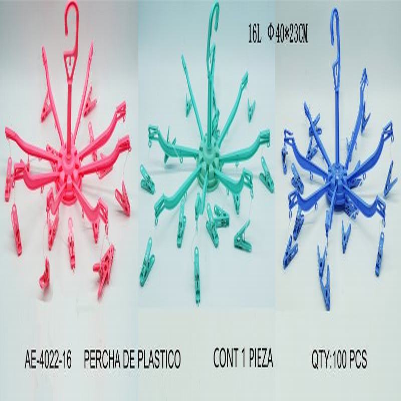 [AE-4022-16] PERCHA DE PLASTICO