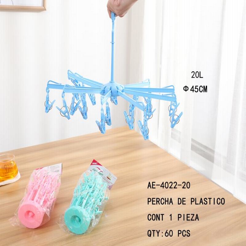 [AE-4022-20] PERCHA DE PLASTICO