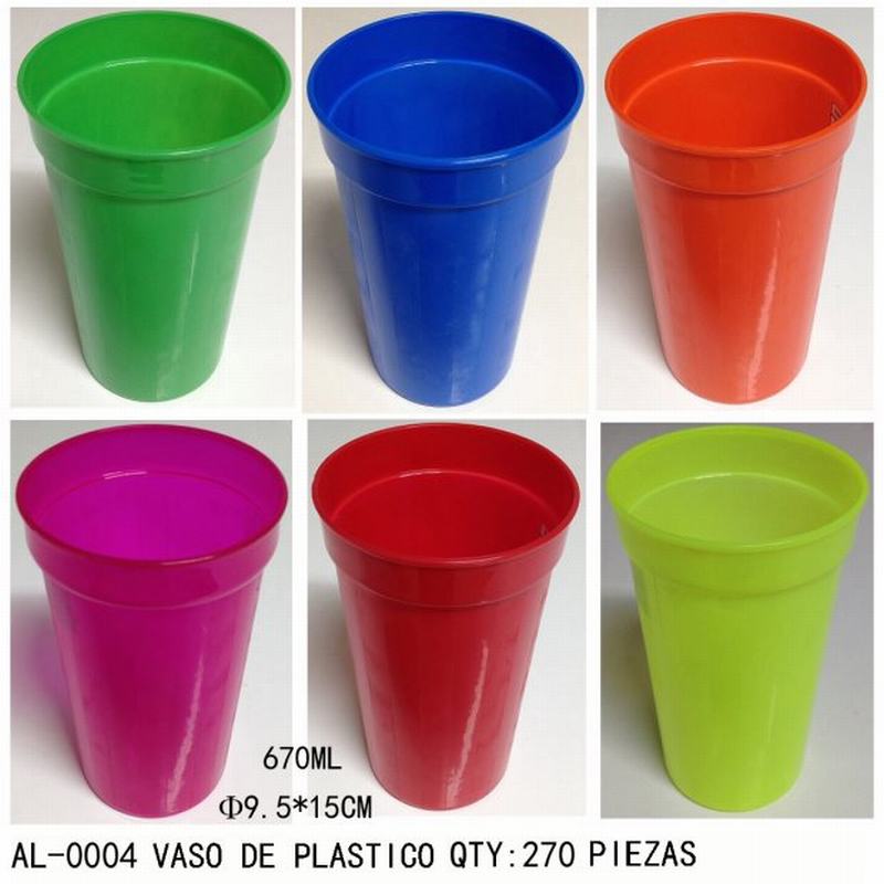 [AL-0004] VASO DE PLASTICO