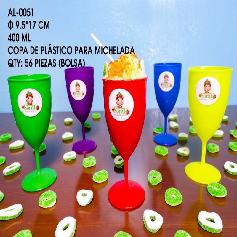 [AL-0051] COPA DE PLASTICO PARA MICHELADA