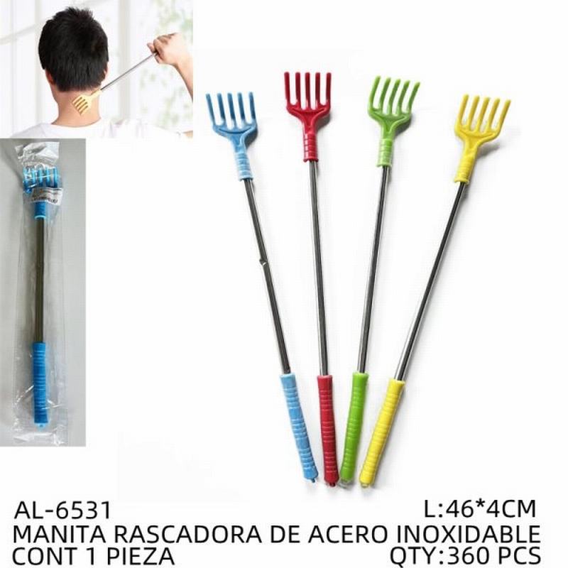 [AL-6531] MANITA RASCADORA DE ACERO INOXIDABLE