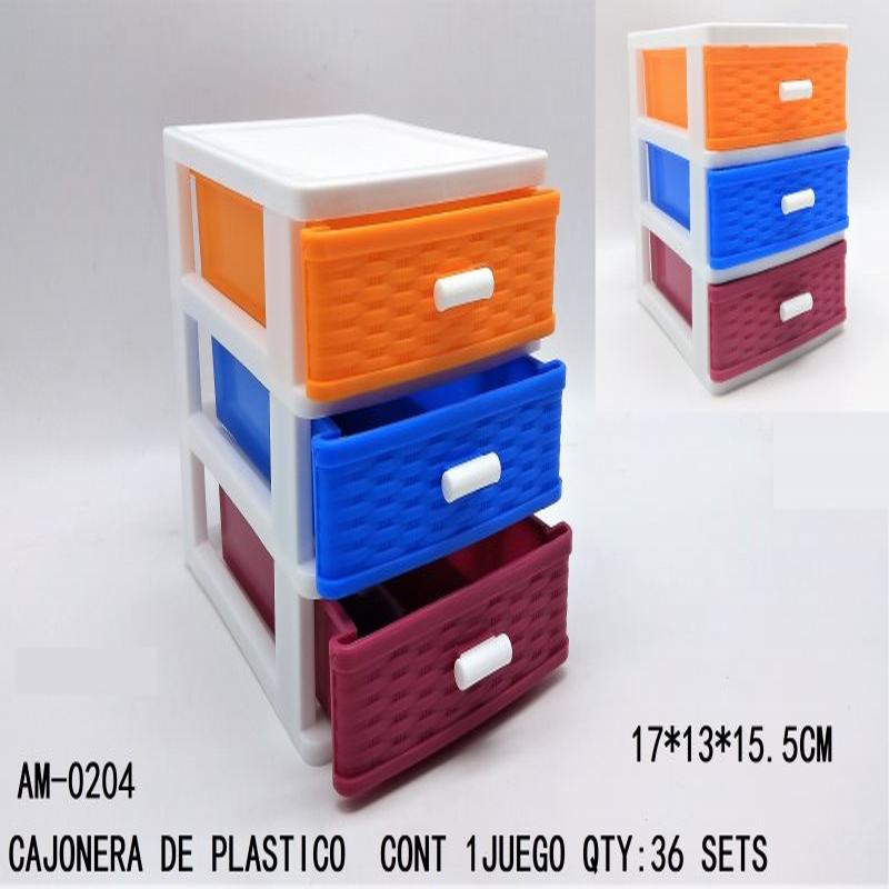 [AM-0204] CAJONERA DE PLASTICO
