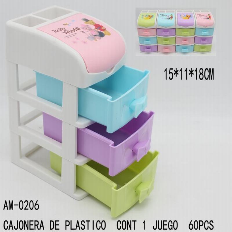 [AM-0206] CAJONERA DE PLASTICO