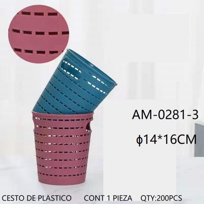 [AM-0281-3] B-CESTO DE PLASTICO