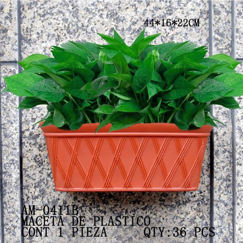 [AM-0411B] MACETA DE PLASTICO
