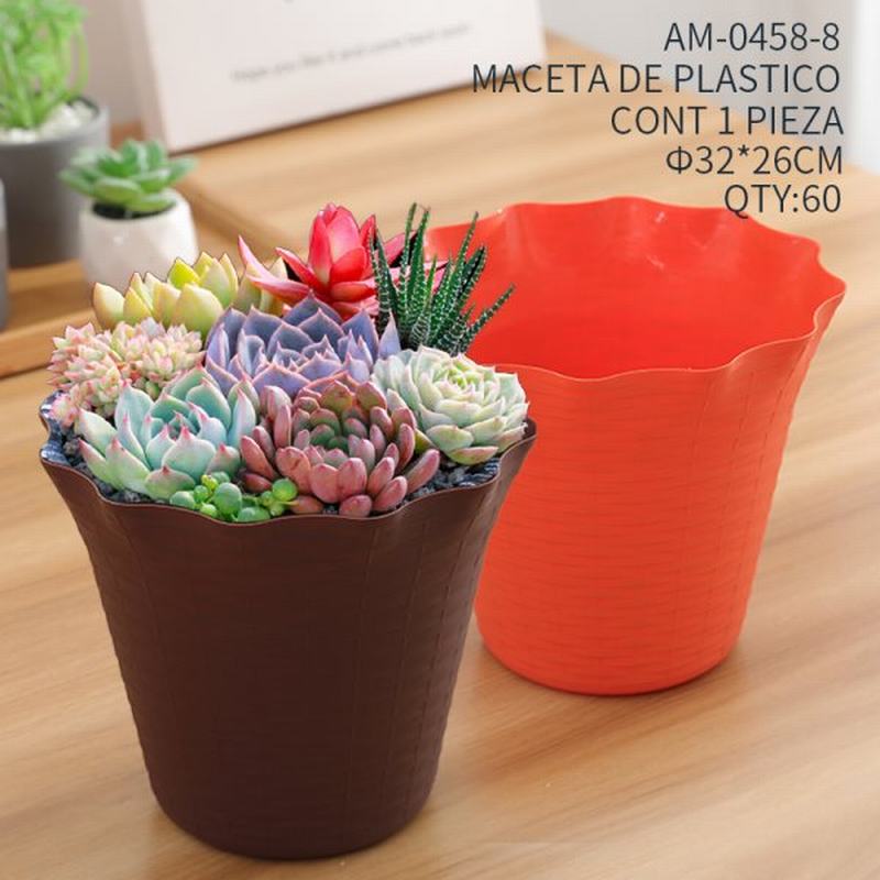 [AM-0458-8] MACETA DE PLASTICO