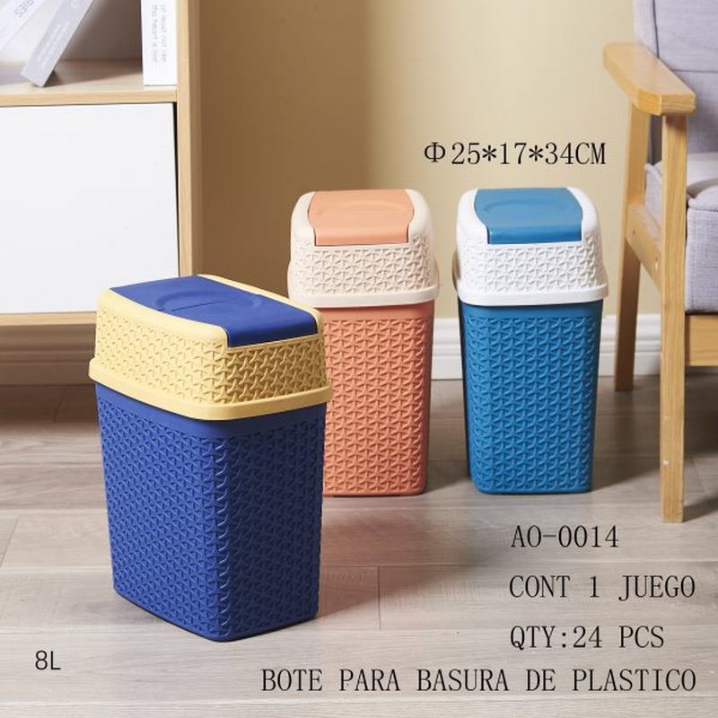 [AO-0014] BOTE PARA BASURA DE PLASTICO