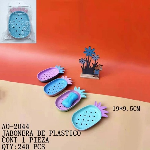 [AO-2044 [240 PZS/CAJA]] [AO-2044] B-JABONERA DE PLASTICO