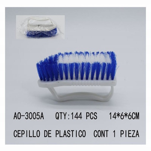 [AO-3005A [144 PZS/CAJA]] [AO-3005A] CEPILLO DE PLASTICO