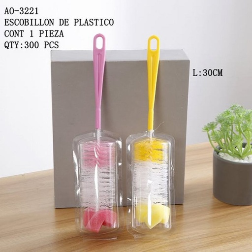 [AO-3221 [300 PZS/CAJA]] [AO-3221] B-ESCOBILLON DE PLASTICO