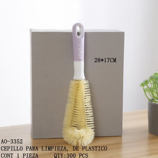 [AO-3352 [300 PZS/CAJA]] [AO-3352] CEPILLO PARA LIMPIEZA, DE PLASTICO