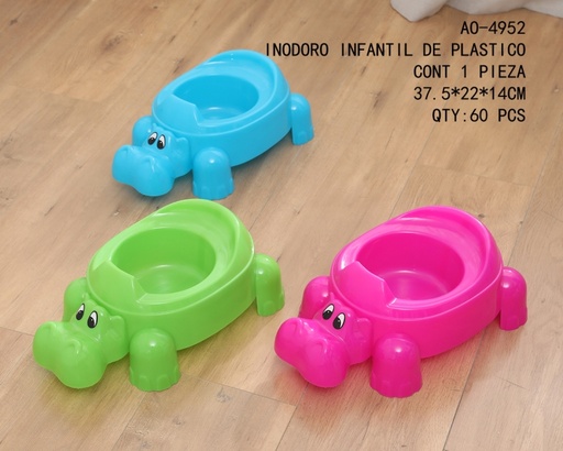 [AO-4952 [60 PZS/CAJA]] [AO-4952] INODORO INFANTIL DE PLASTICO