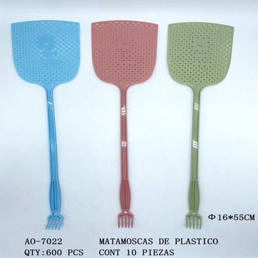 [AO-7022 [600 PZS/CAJA]] [AO-7022] MATAMOSCAS DE PLASTICO