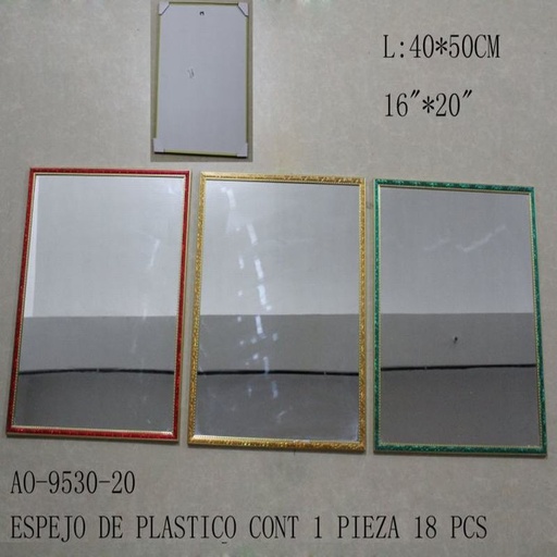 [AO-9530-20 [18 PZS/CAJA]] [AO-9530-20] CEPILLO CON ESPEJO