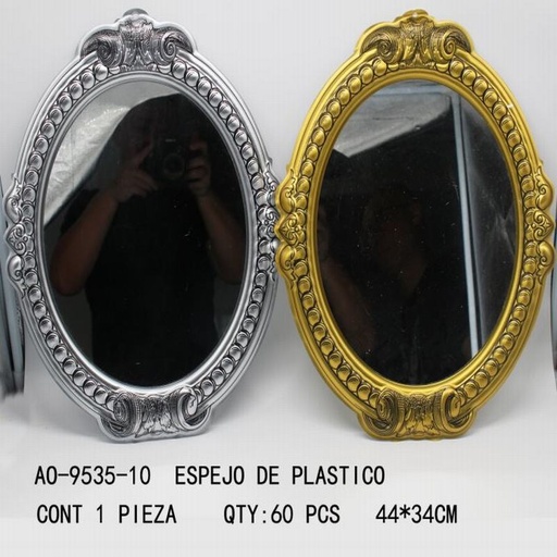 [AO-9535-10 [60 PZS/CAJA]] [AO-9535-10] ESPEJO DE PLASTICO