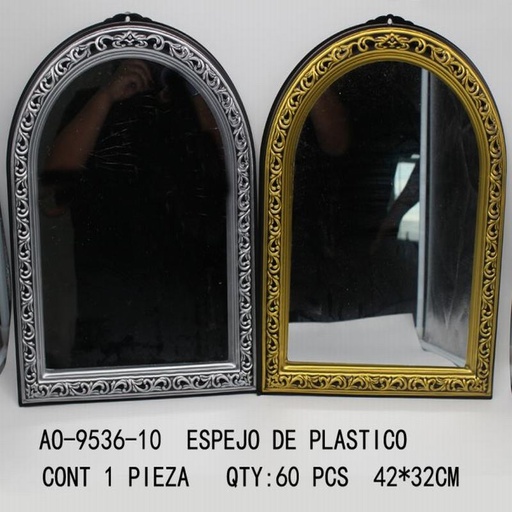 [AO-9536-10 [60 PZS/CAJA]] [AO-9536-10] ESPEJO DE PLASTICO