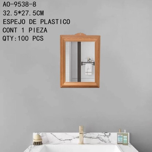 [AO-9538-8 [100 PZS/CAJA]] [AO-9538-8] ESPEJO DE PLASTICO