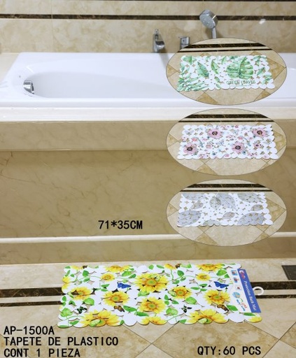 [AP-1500A [60 PZS/CAJA]] [AP-1500A] TAPETE DE PLASTICO