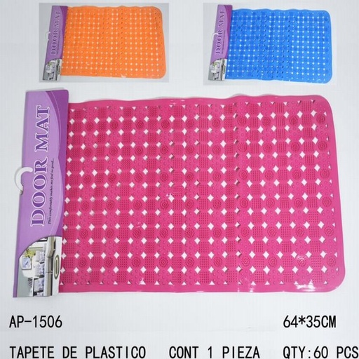 [AP-1506 [60 PZS/CAJA]] [AP-1506] B-TAPETE DE PLASTICO