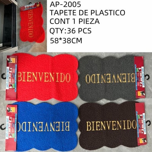 [AP-2005 [36 PZS/CAJA]] [AP-2005] TAPETE DE PLASTICO