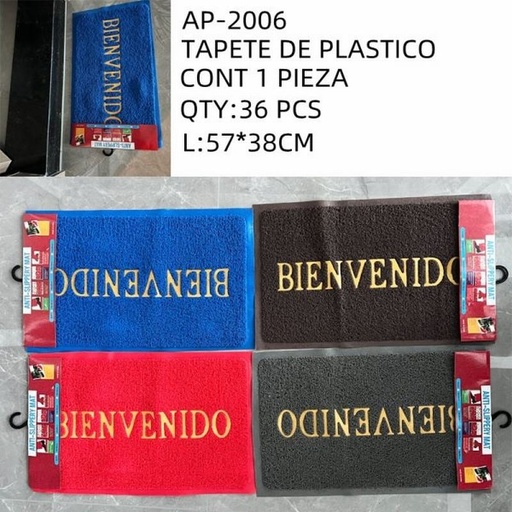 [AP-2006 [36 PZS/CAJA]] [AP-2006] TAPETE DE PLASTICO