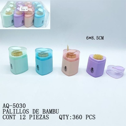 [AQ-5030 [360 PZS/CAJA]] [AQ-5030] PALILLOS DE BAMBU