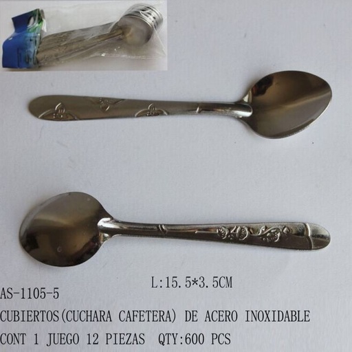 [AS-1105-5 [600 PZS/CAJA]] [AS-1105-5] CUBIERTOS(CUCHARA)